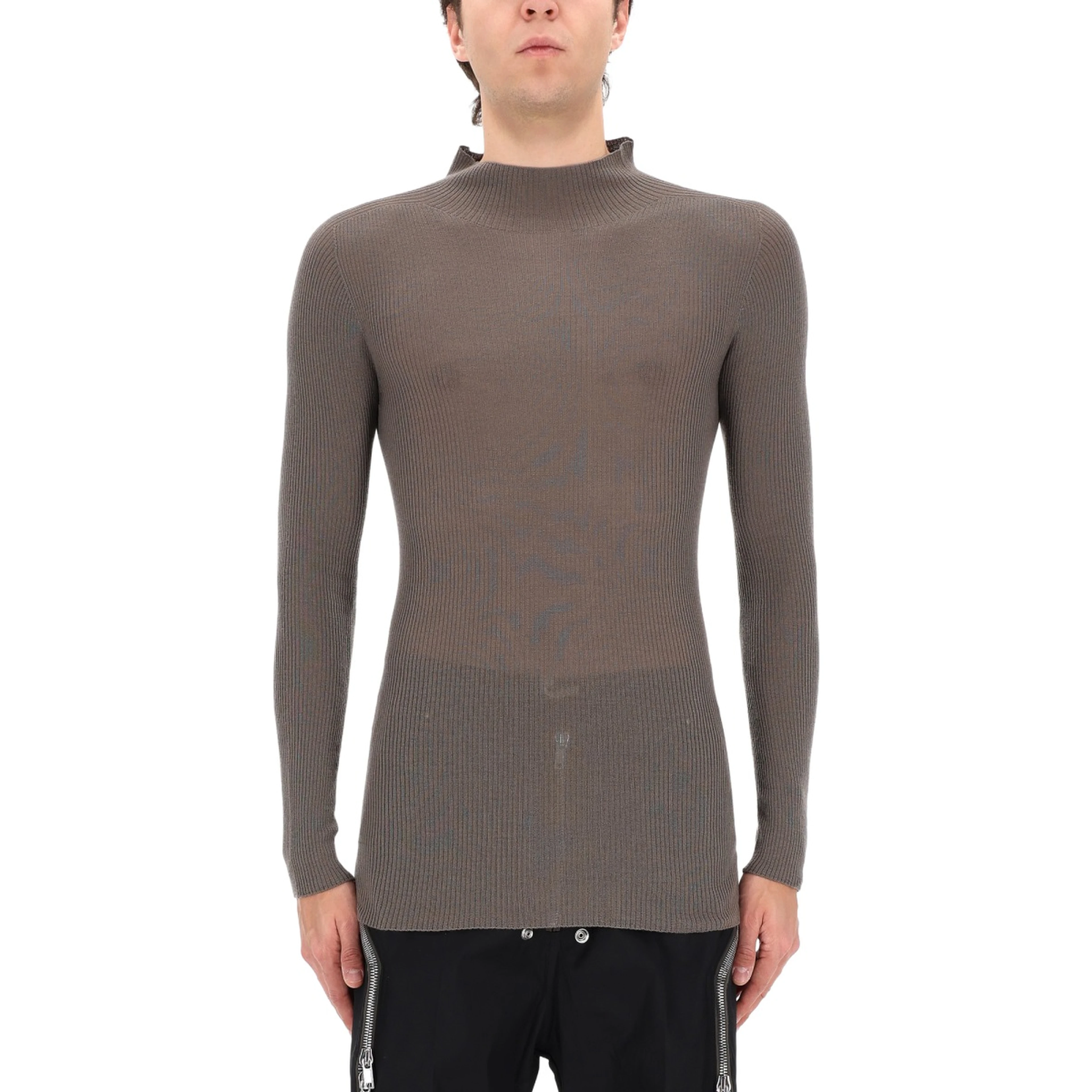 RIBBED "TABARD" KNIT