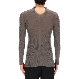 RIBBED "TABARD" KNIT