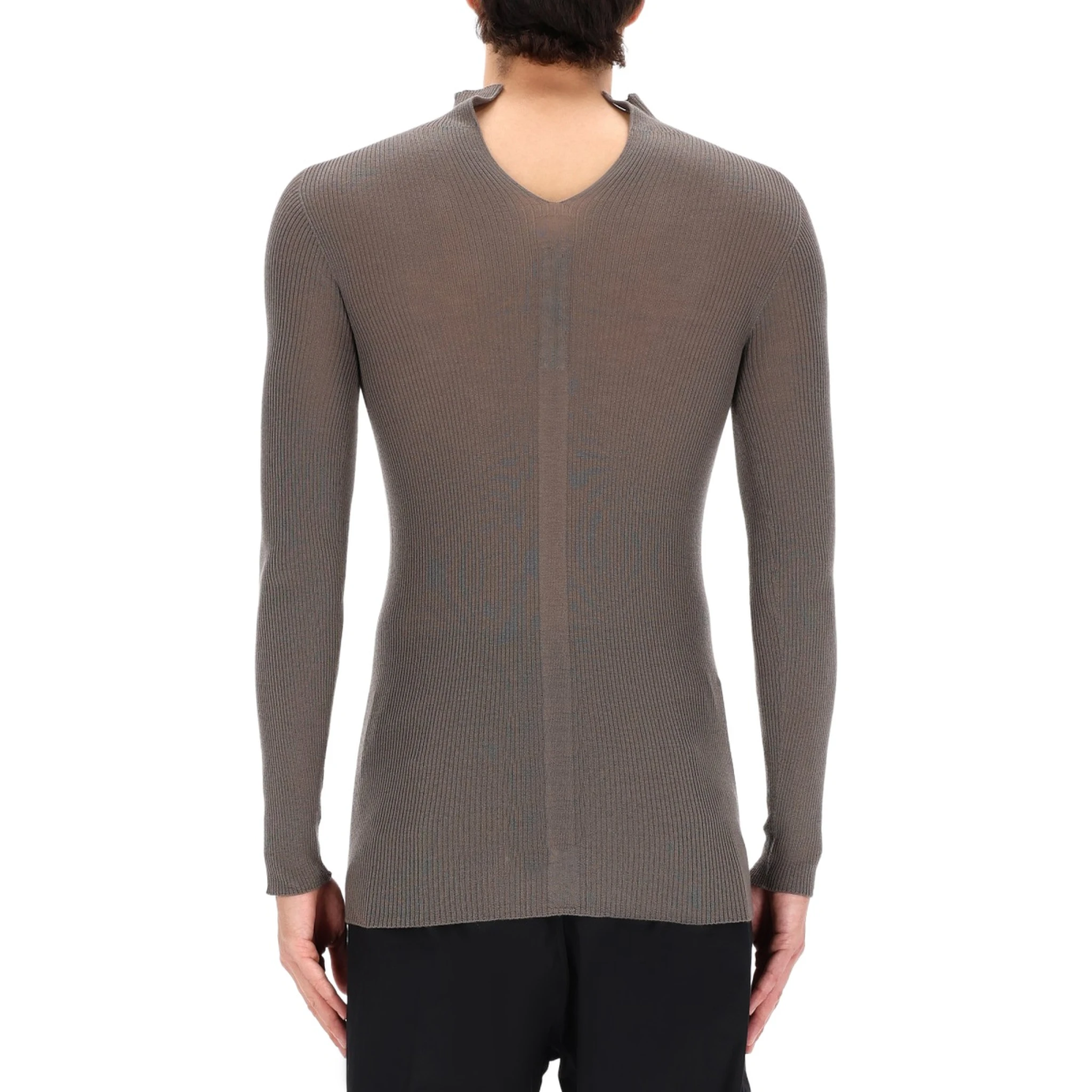 RIBBED "TABARD" KNIT