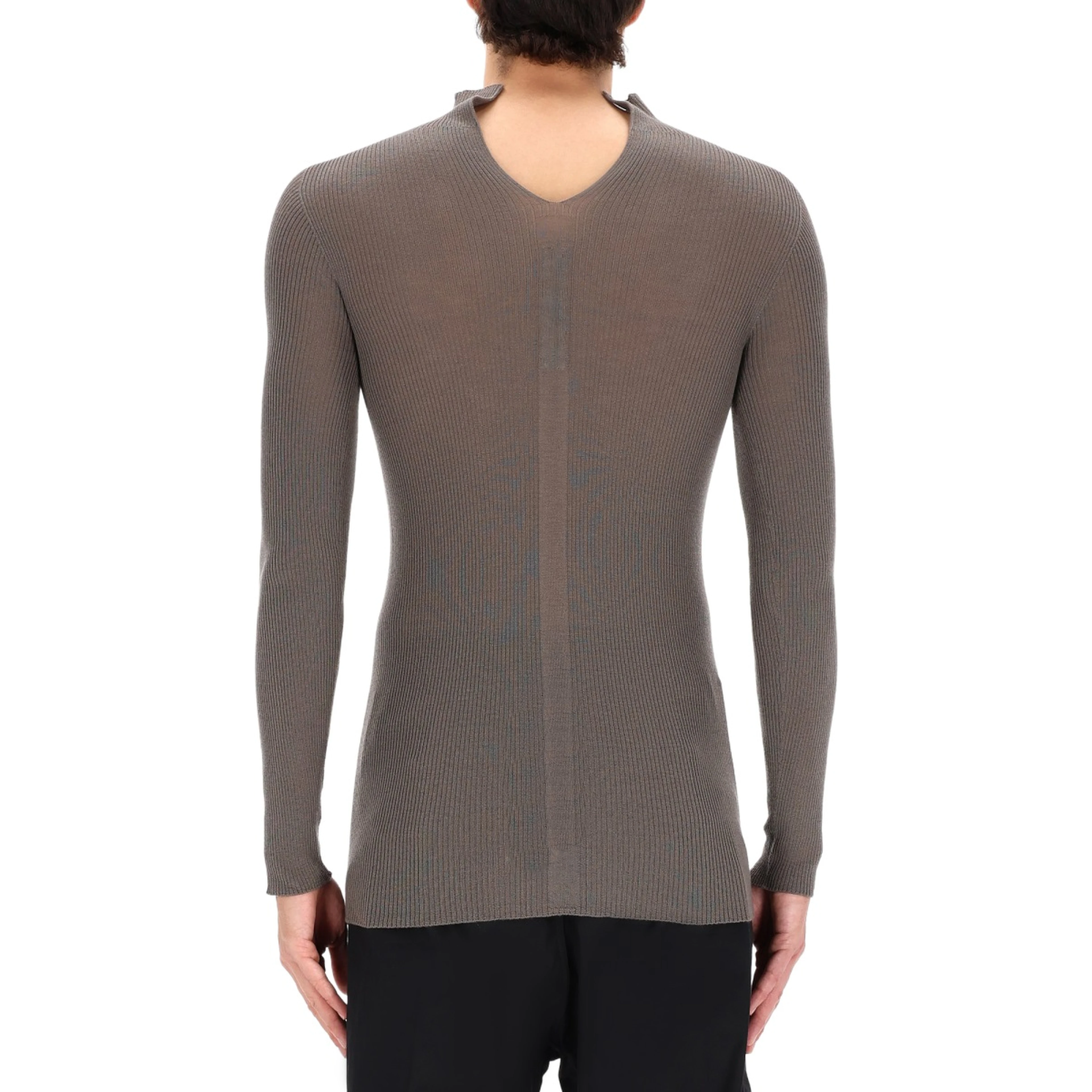 RIBBED "TABARD" KNIT
