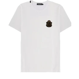 T-SHIRT WITH HERALDIC LOGO