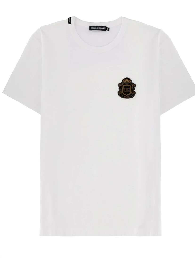T-SHIRT WITH HERALDIC LOGO