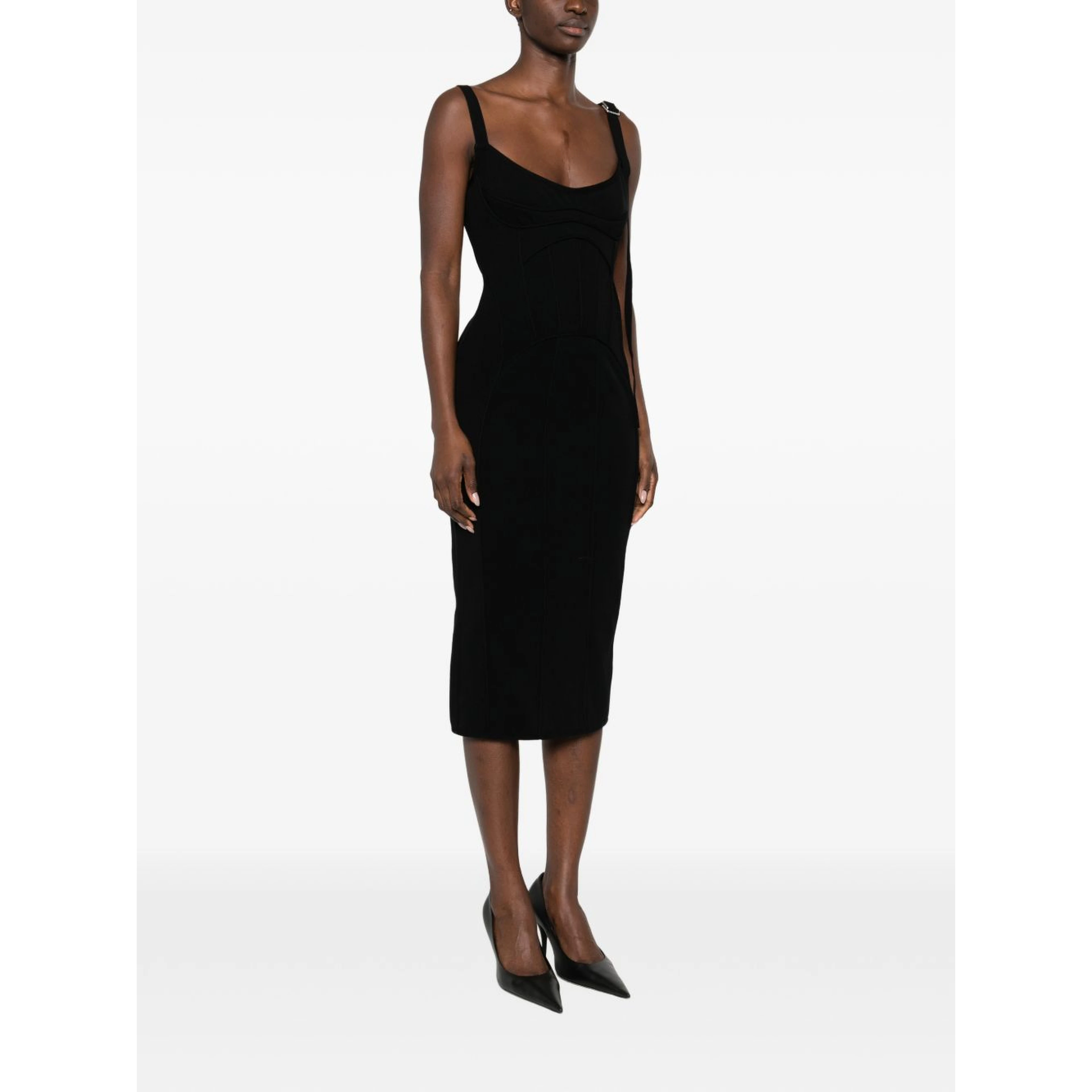 The Attico Dresses Black
