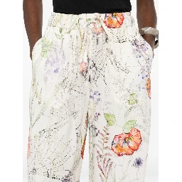 Alexander McQueen Trousers Ivory