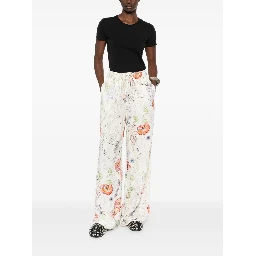 Alexander McQueen Trousers Ivory