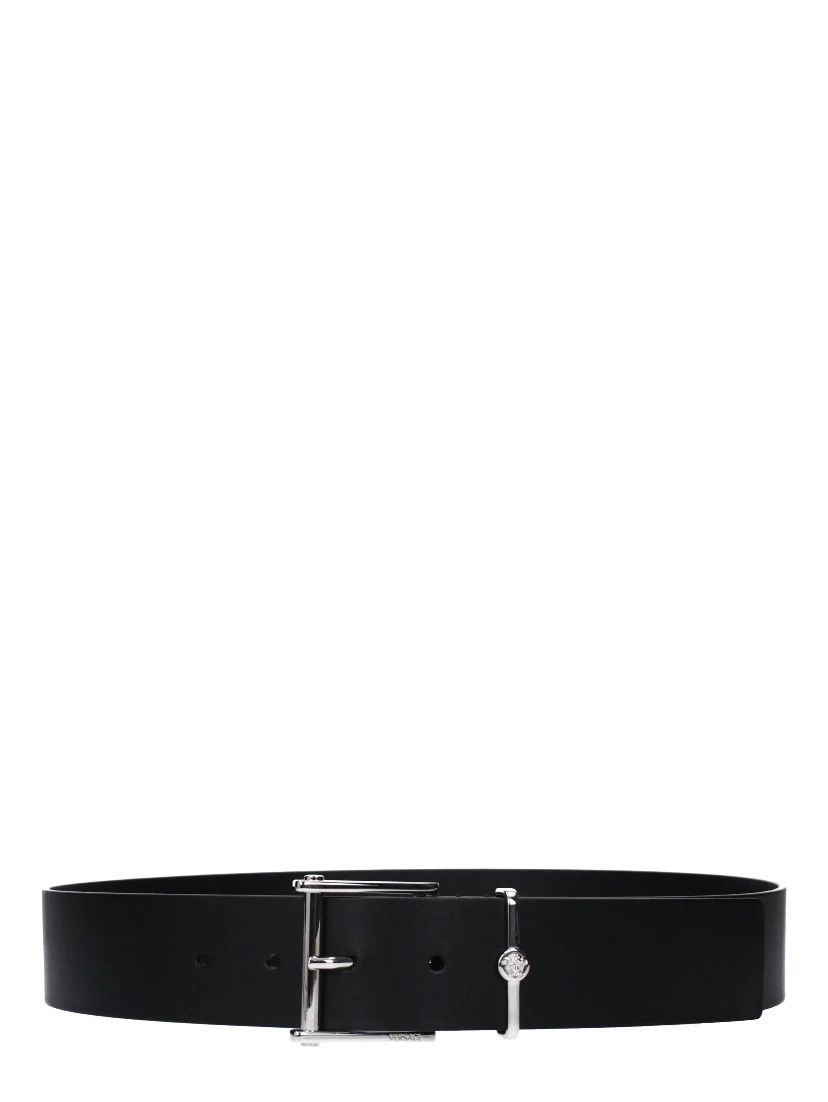 Black Leather Regular Belt