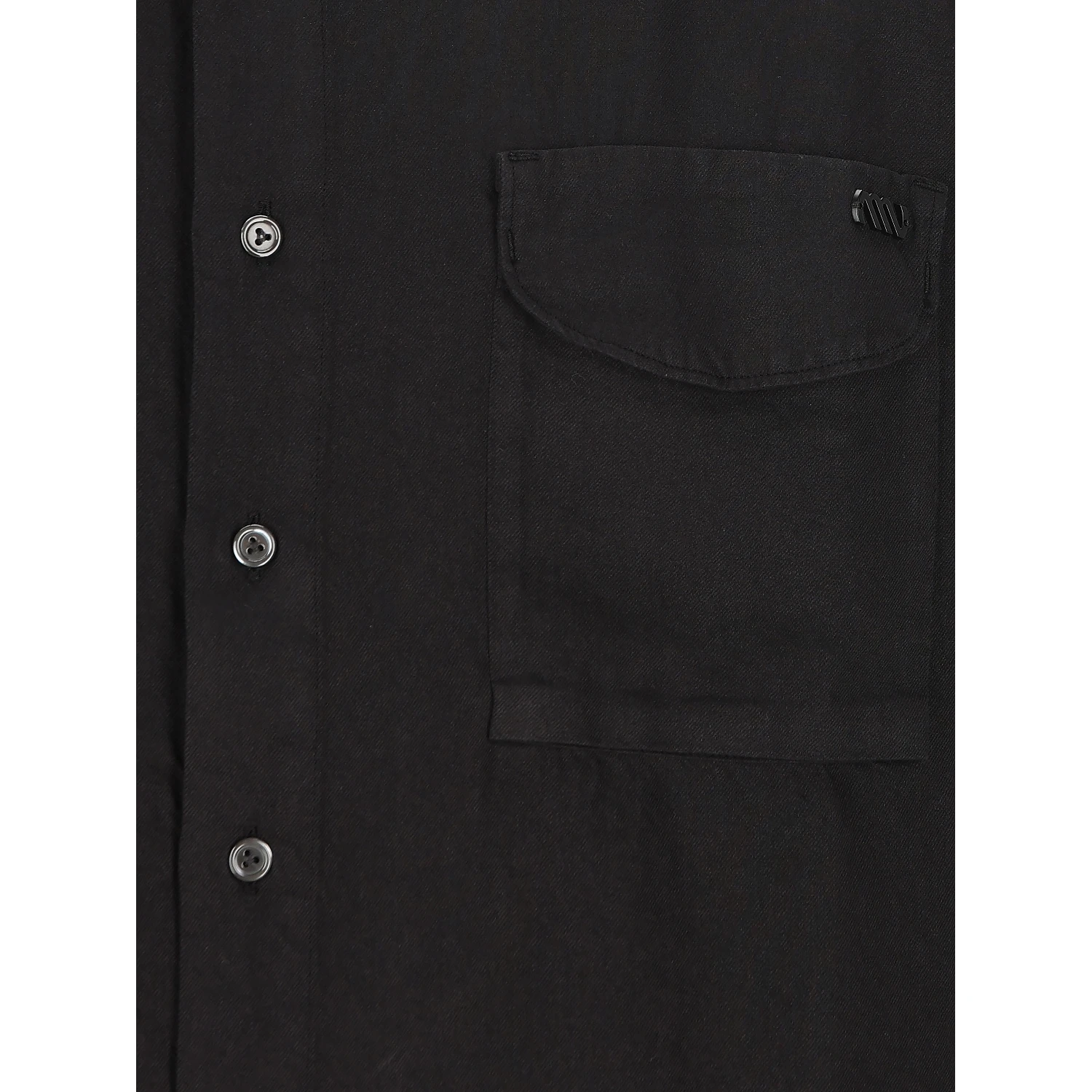 MASSIMO OSTI STUDIO Shirts Black