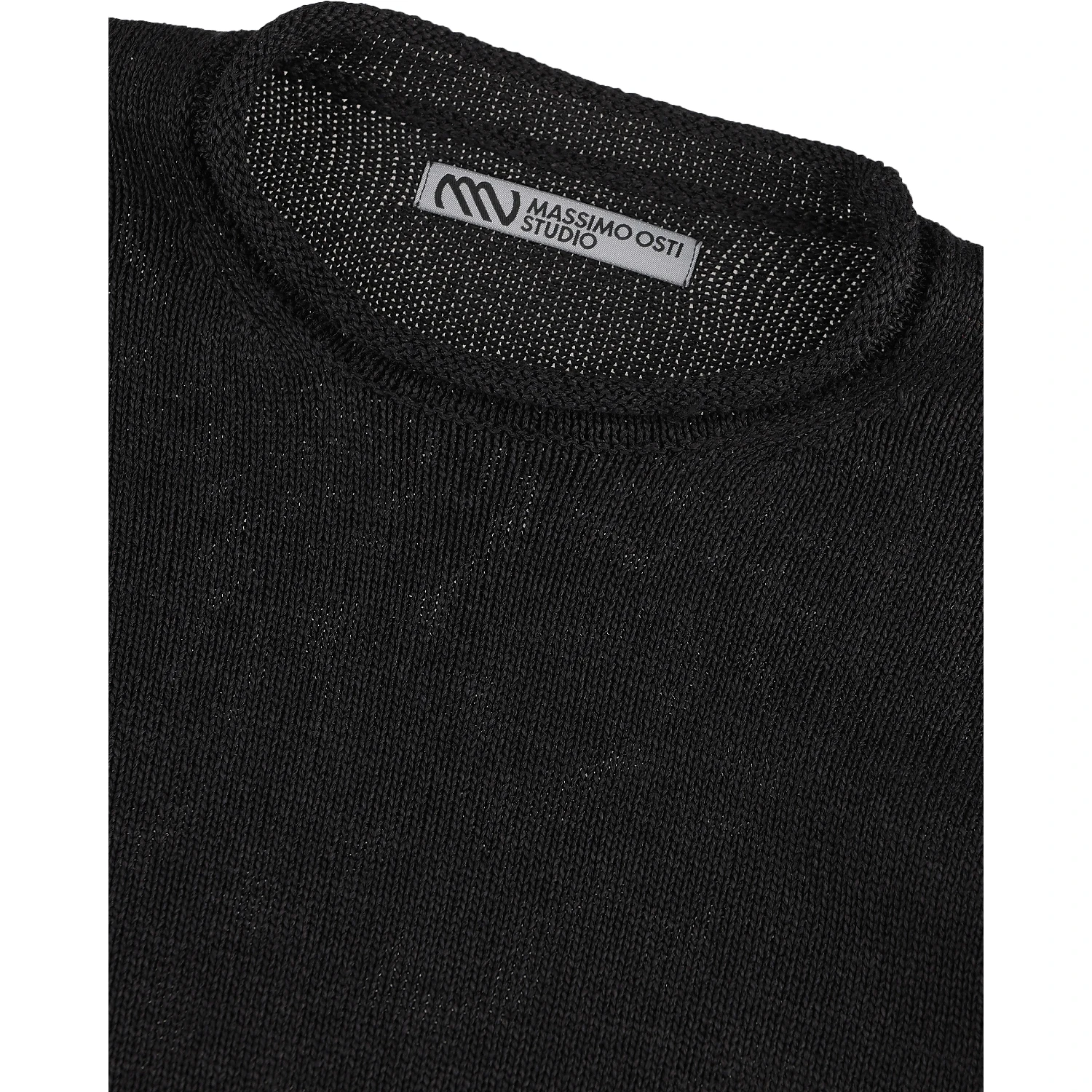 MASSIMO OSTI STUDIO Sweaters Black