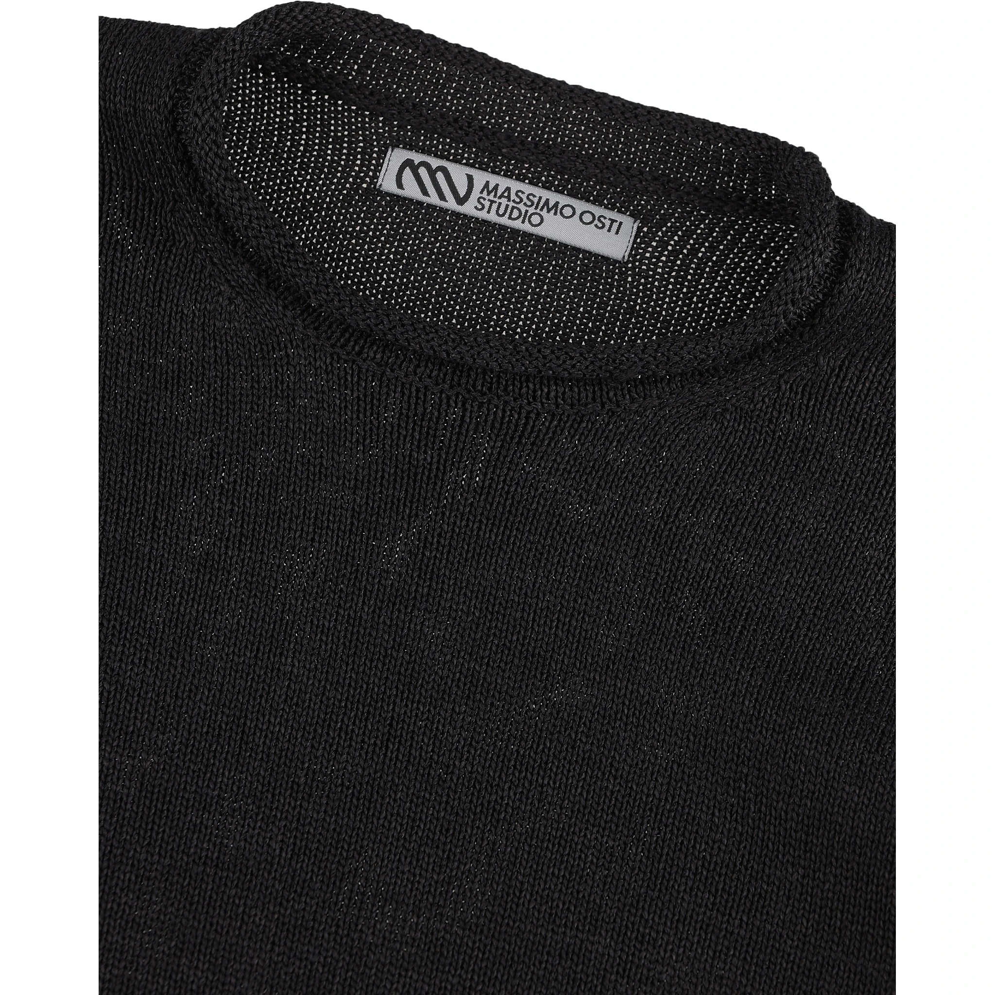 MASSIMO OSTI STUDIO Sweaters Black