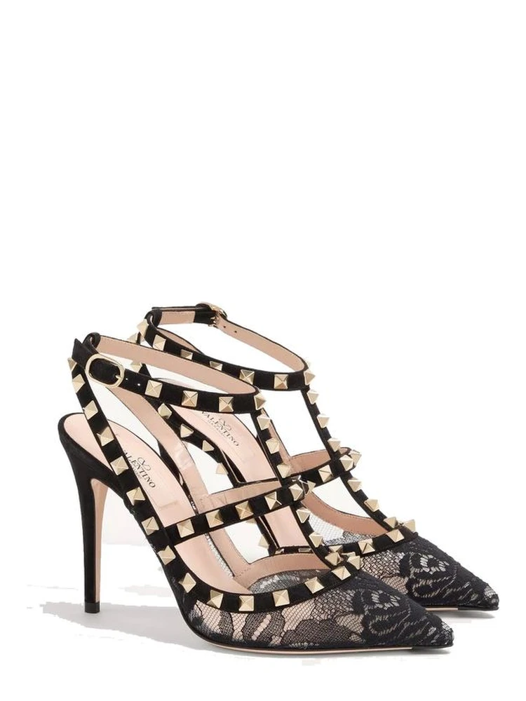 Black Calfskin High Heel Pumps alternative