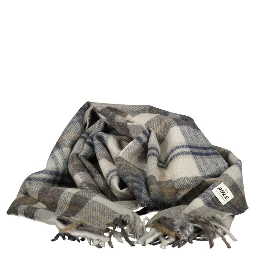 Grigio Polyester Men Scarf