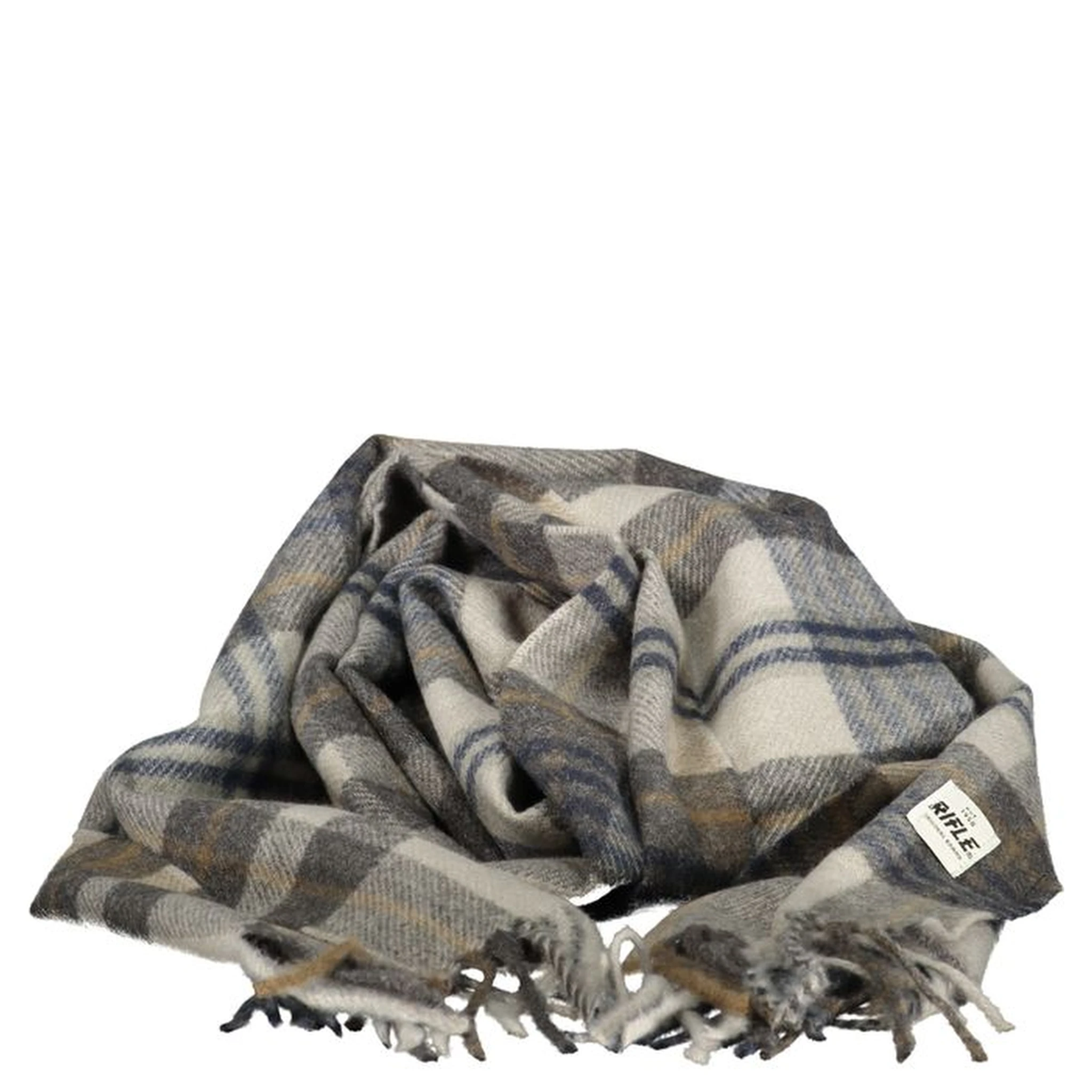 Grigio Polyester Men Scarf