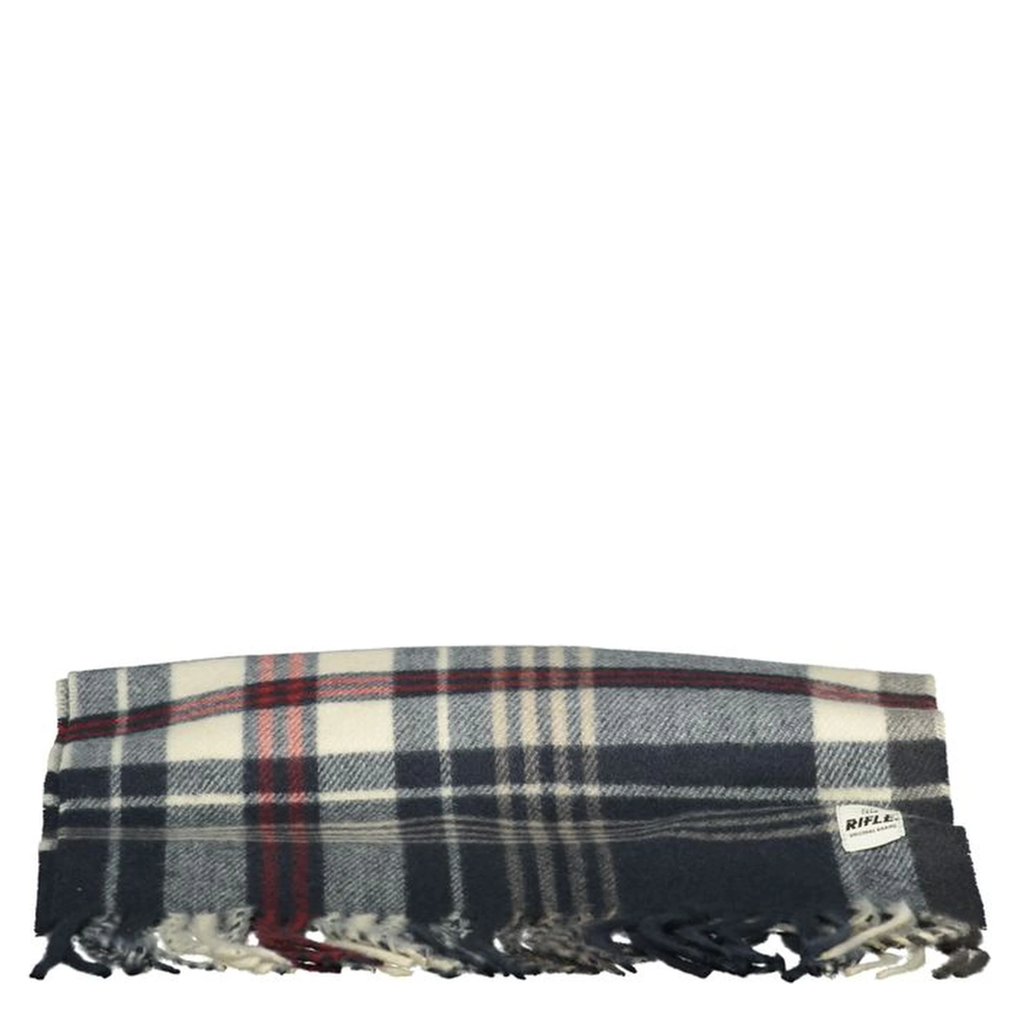 Blue Polyester Men Scarf