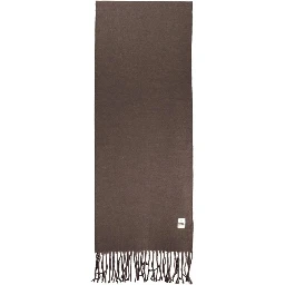 Marrone Poliestere Men Scarf