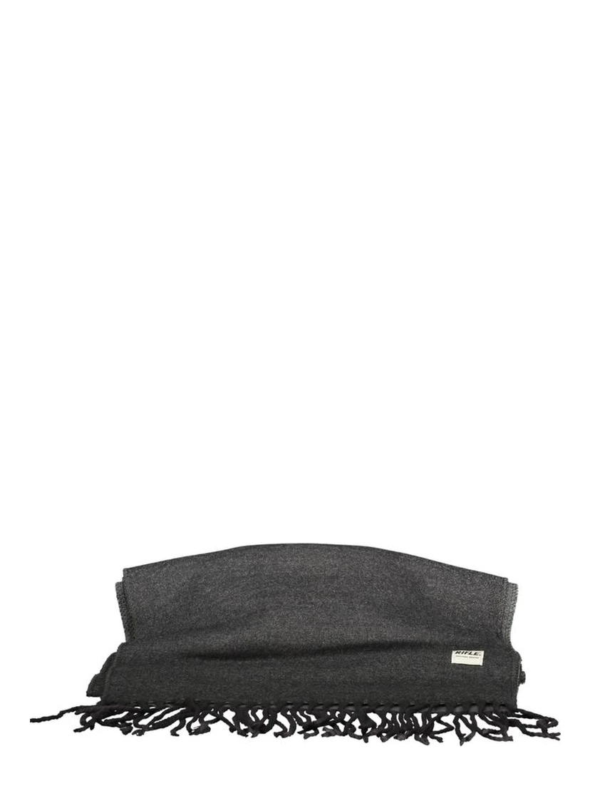 Nero Viscose Men Scarf