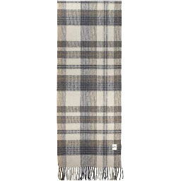 Grigio Polyester Men Scarf