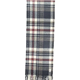 Blue Polyester Men Scarf