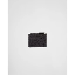 Card holder in Saffiano leather