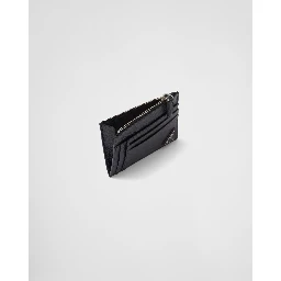 Card holder in Saffiano leather