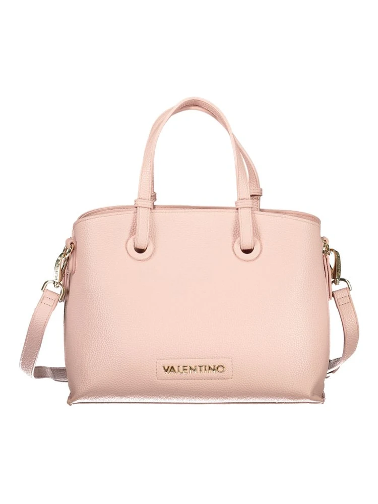 Rosa Poliuretano Women Handbag