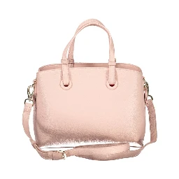 Rosa Poliuretano Women Handbag