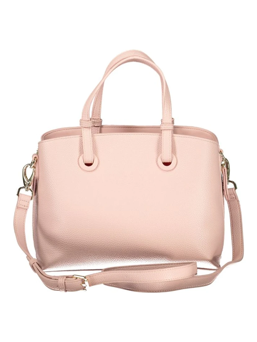 Rosa Poliuretano Women Handbag