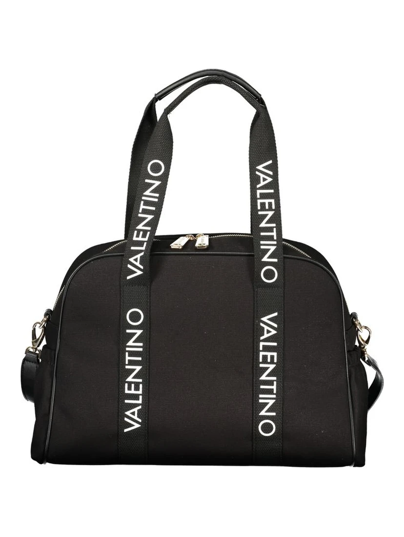 Black Cotton Women Handbag