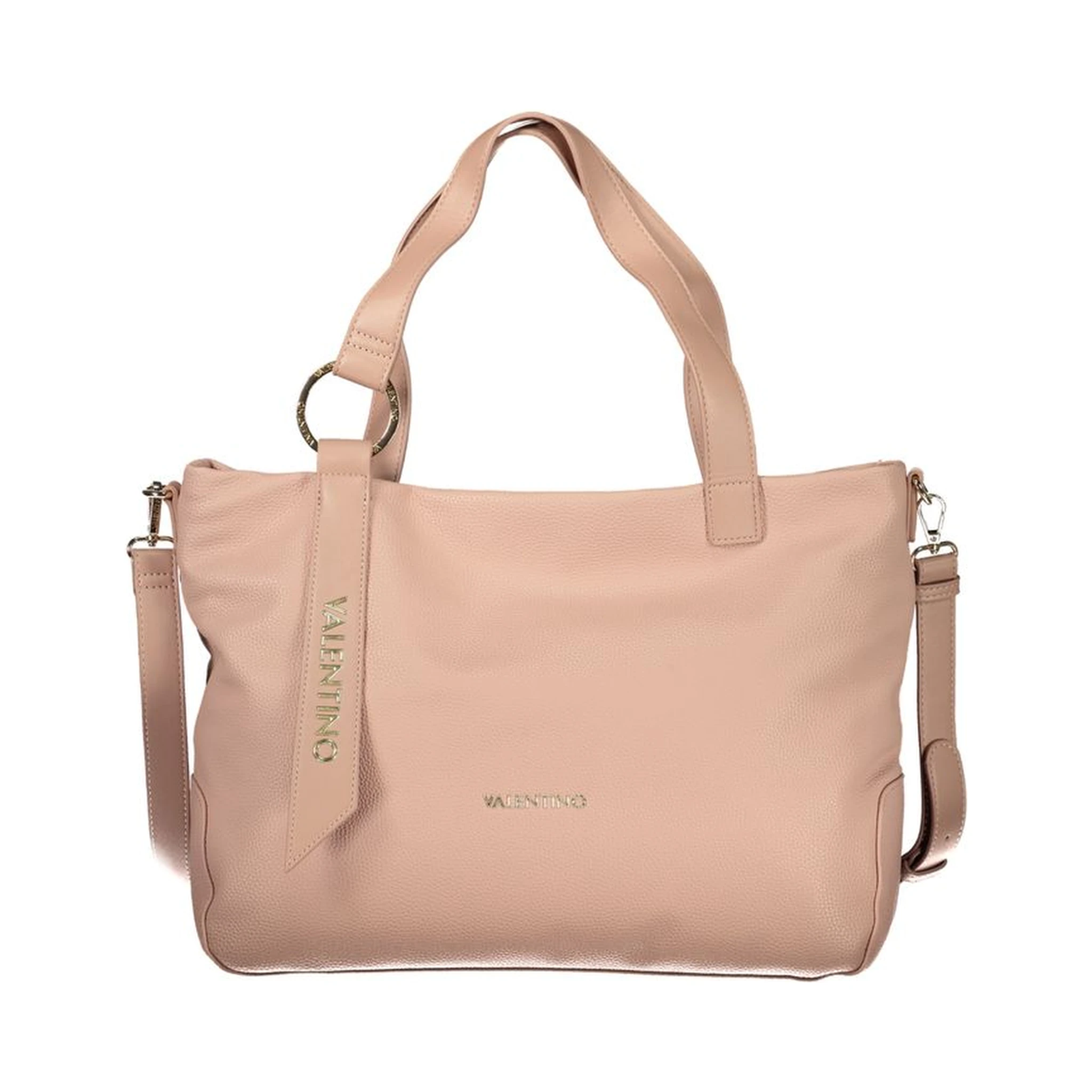 Rosa Poliuretano Women Handbag