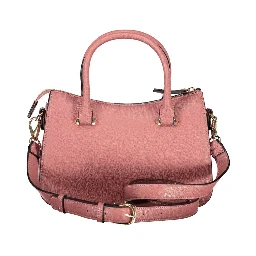 Rosa Poliuretano Women Handbag