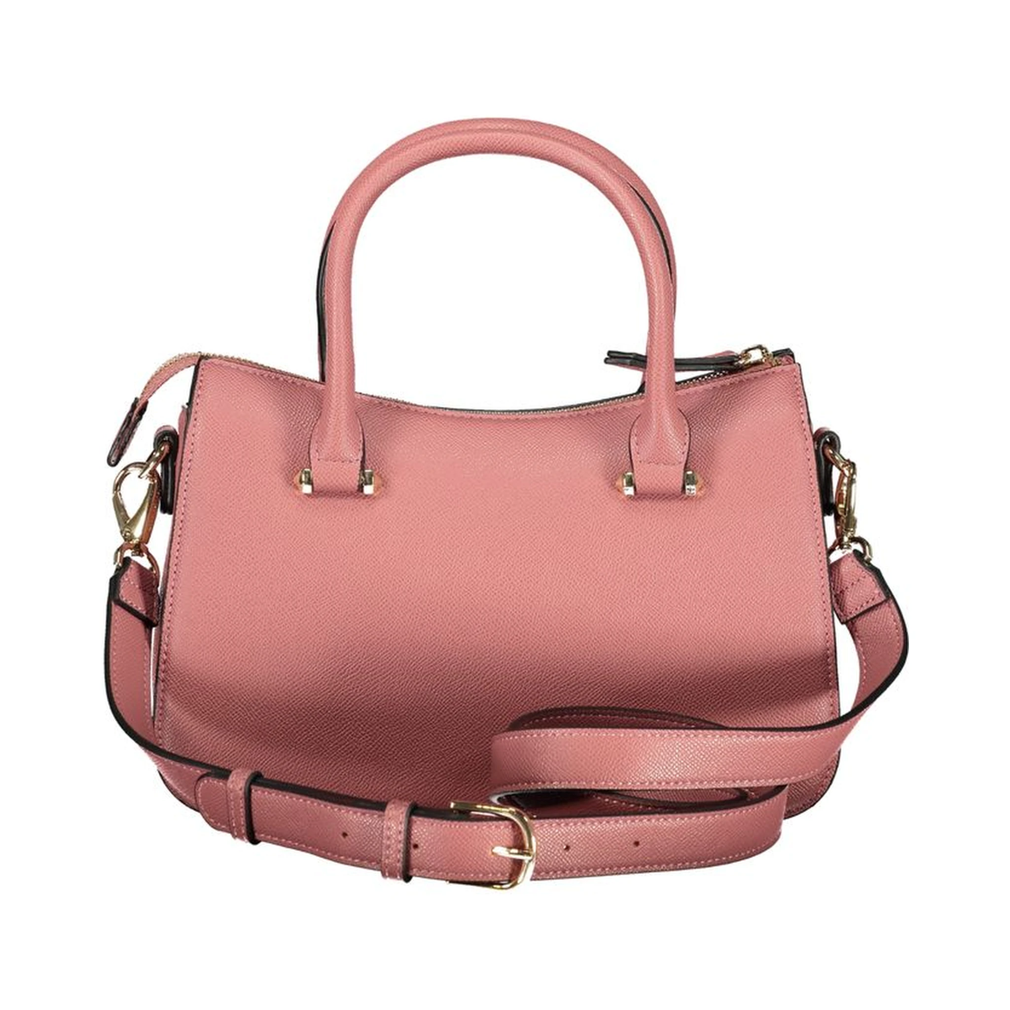 Rosa Poliuretano Women Handbag