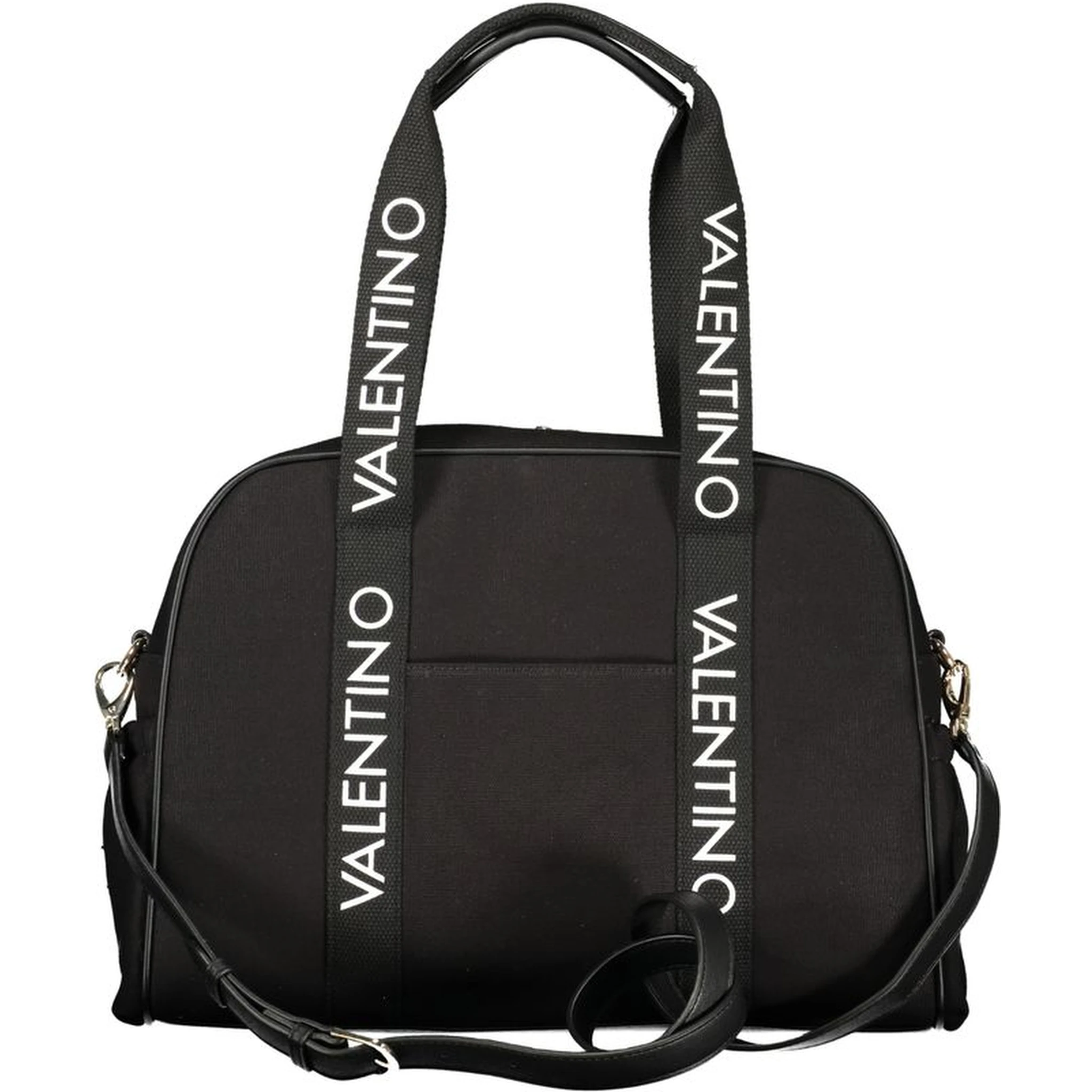 Black Cotton Women Handbag