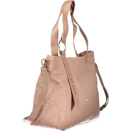 Rosa Poliuretano Women Handbag