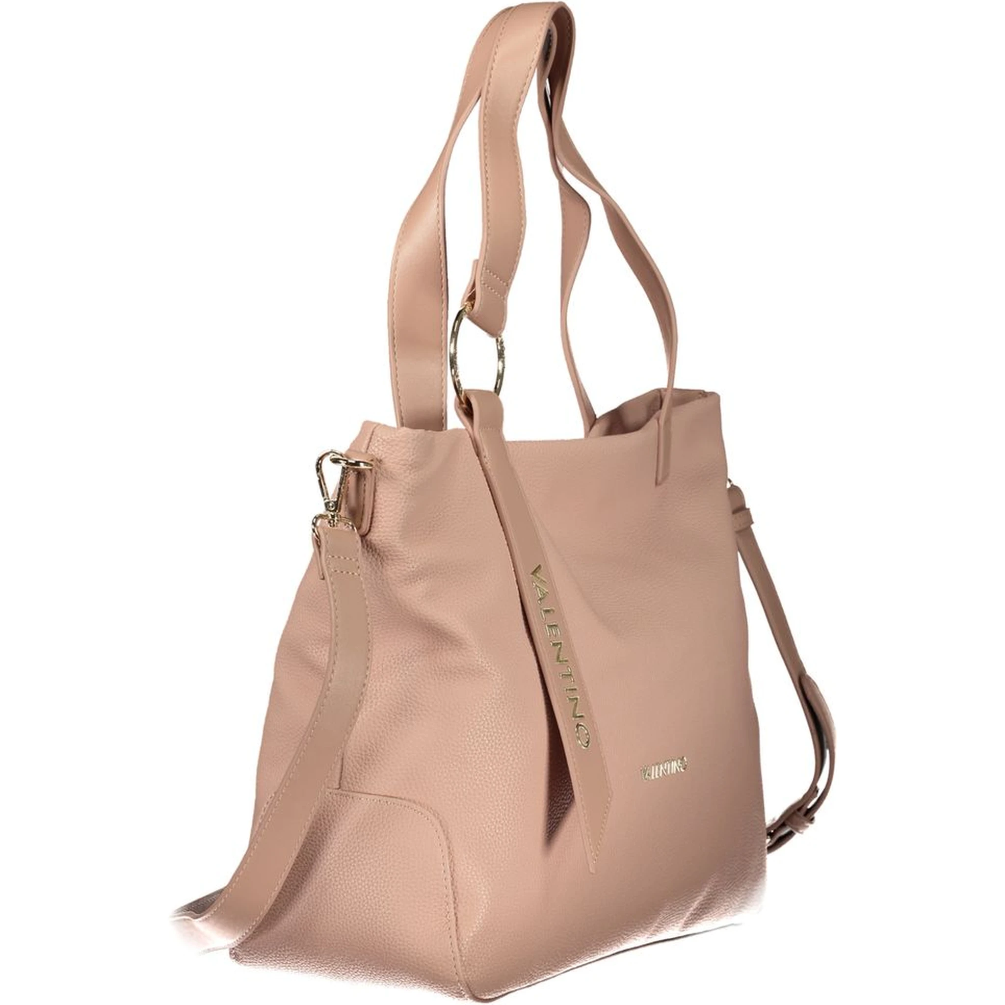 Rosa Poliuretano Women Handbag