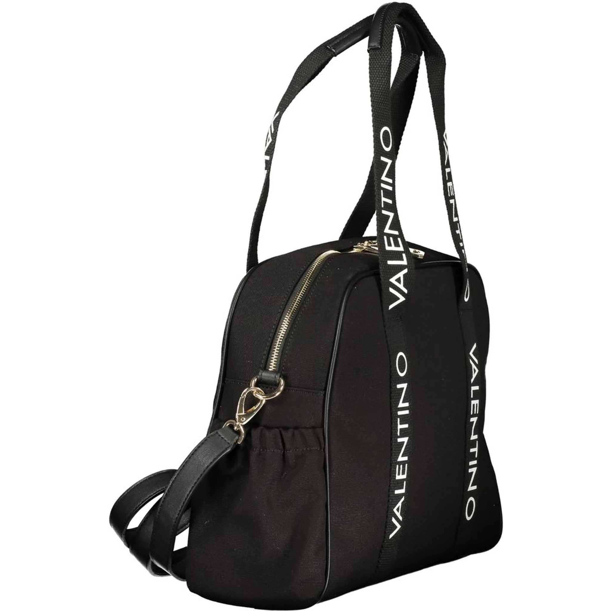 Black Cotton Women Handbag
