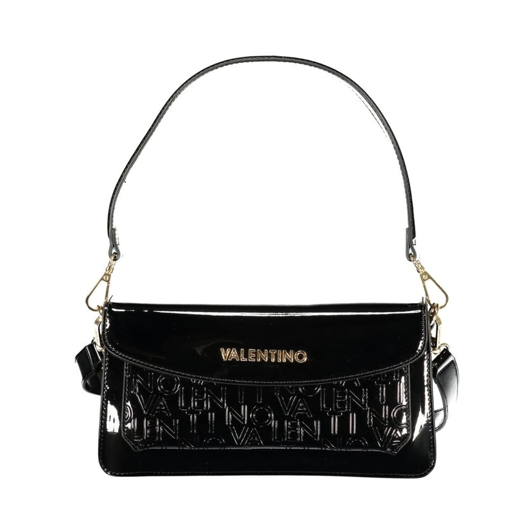 Nero Poliuretano Woman Handbag