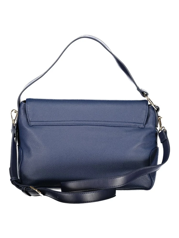 Blue Polyurethane Women Shoulder Bag alternative