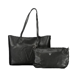 Nero Polyurethane Women's Handbag