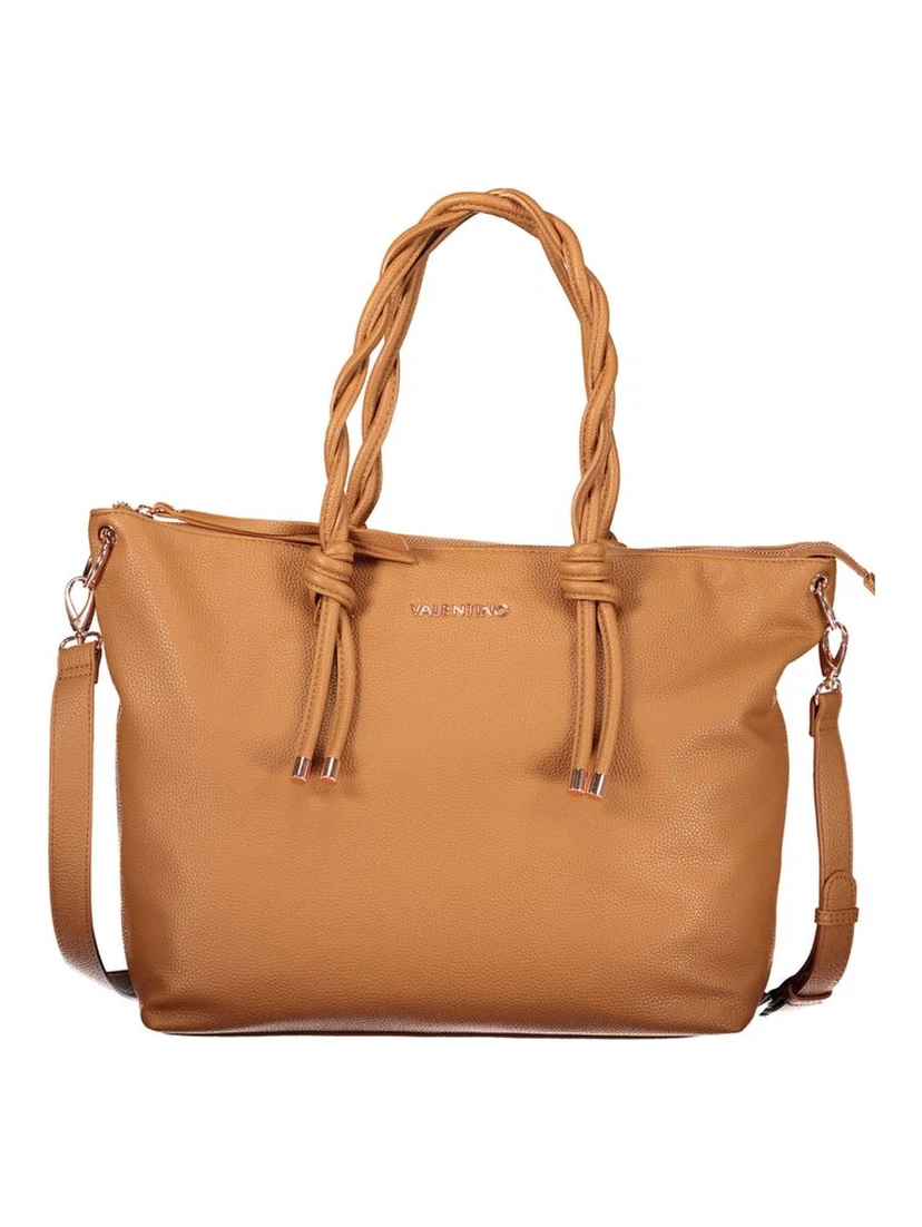 Brown Polyethylene Handbag