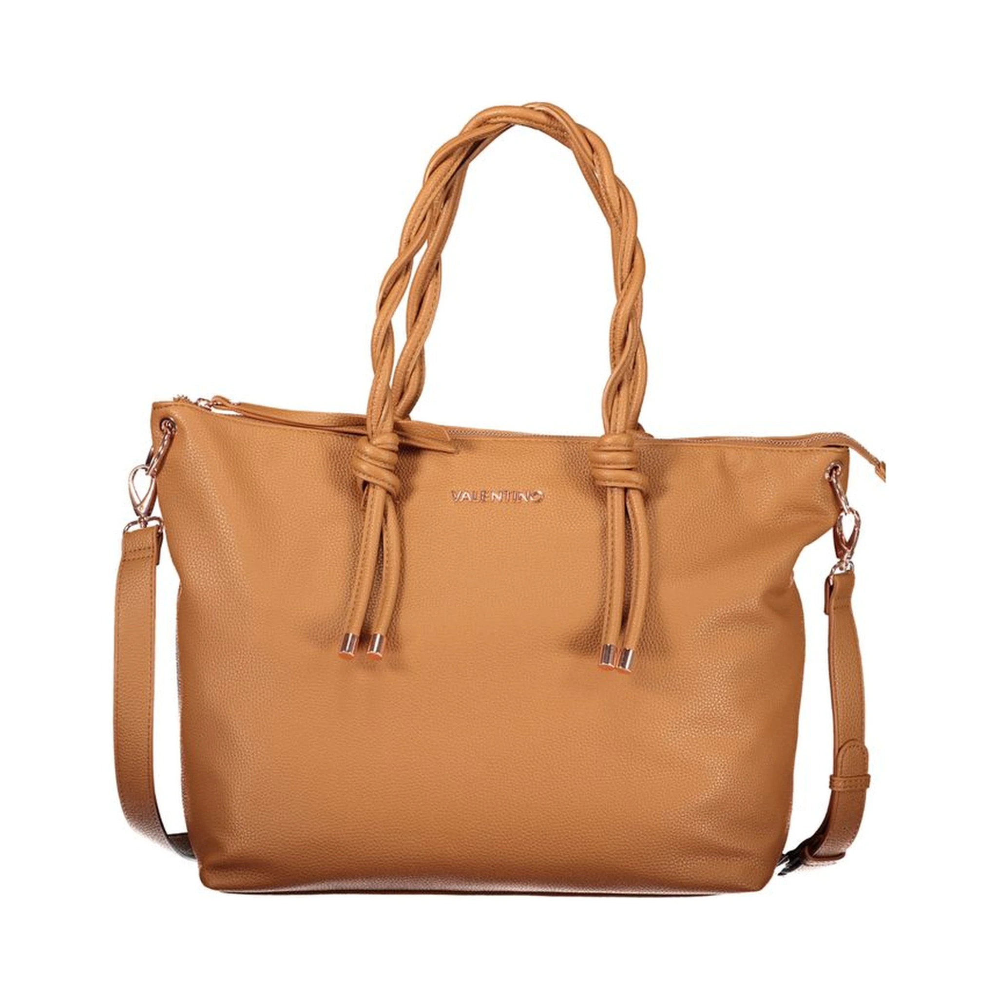 Brown Polyethylene Handbag