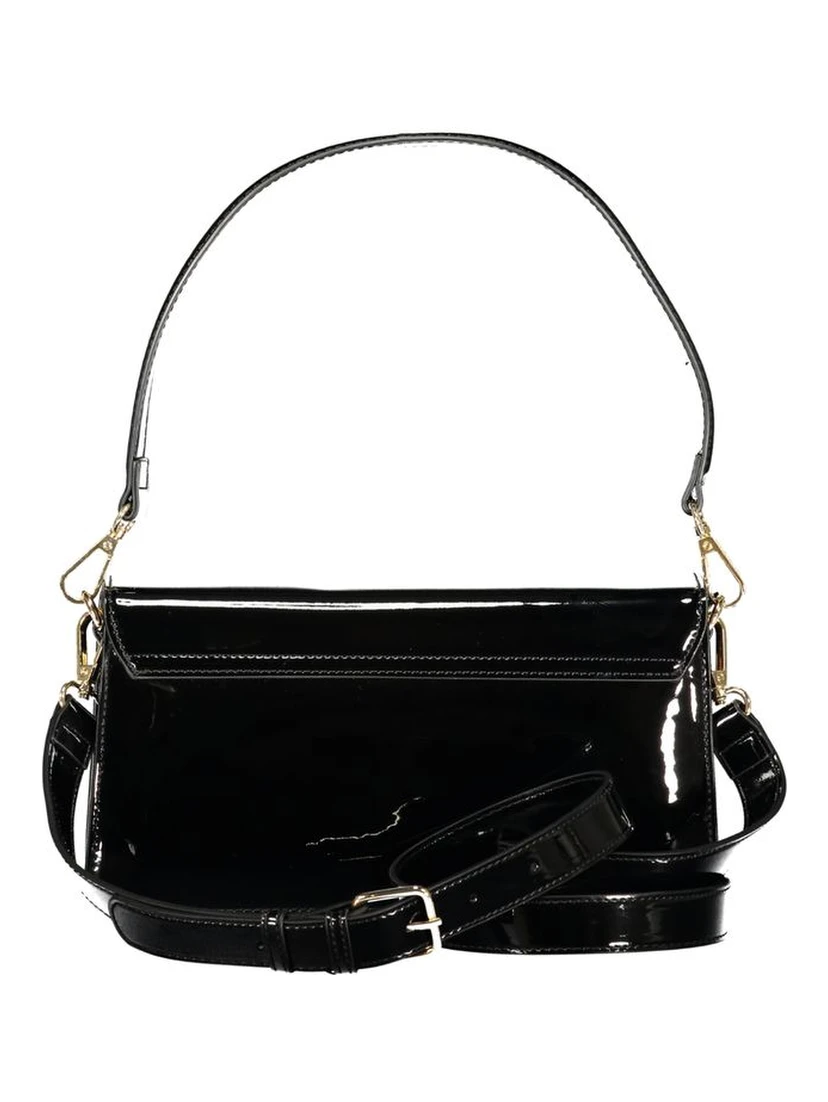Nero Poliuretano Woman Handbag