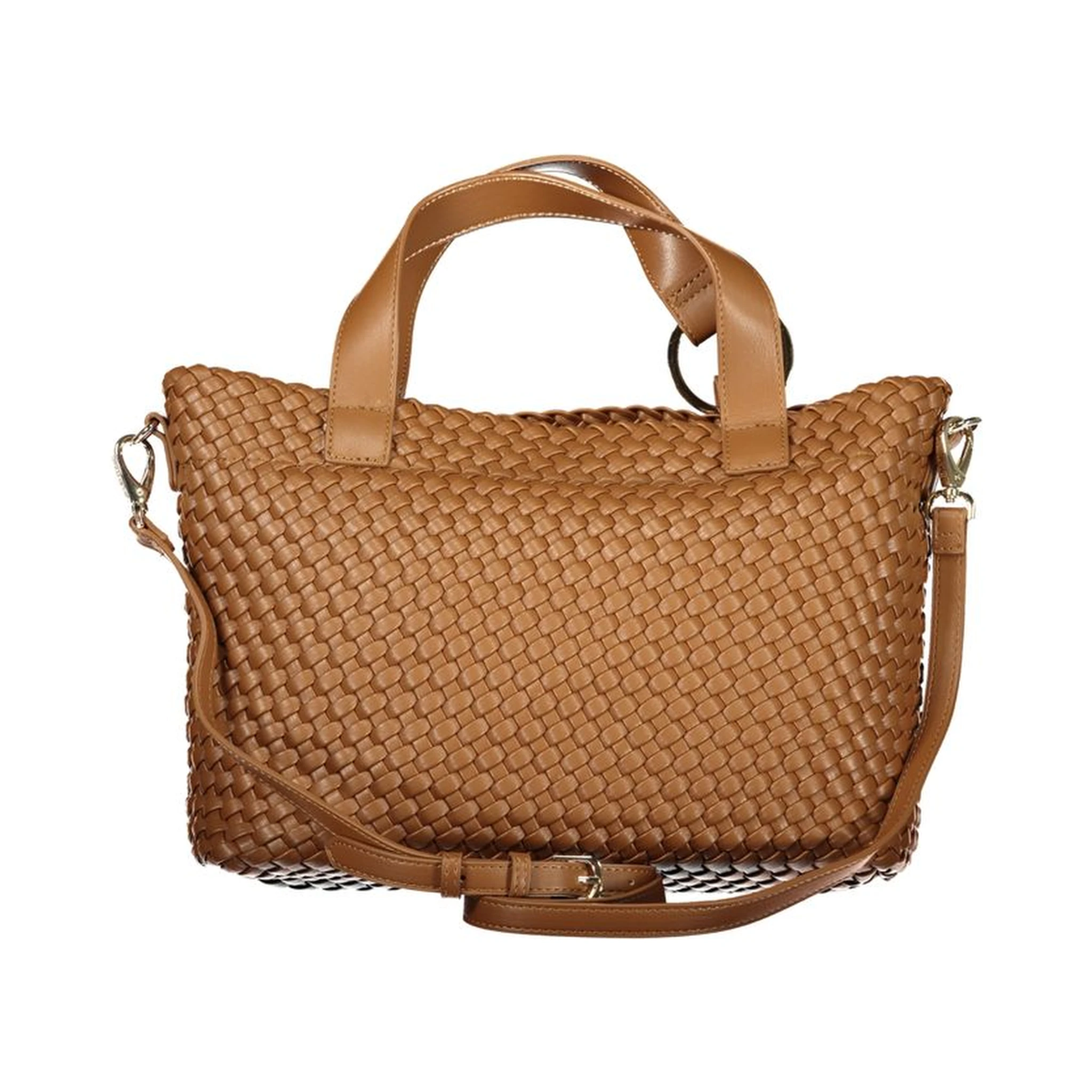 Marrone Poliuretano Female Handbag