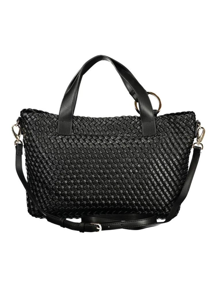 حقيبة يد نسائية سوداء من البولي يوريثان alternative