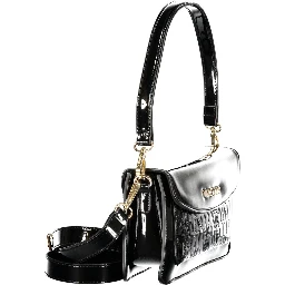 Nero Poliuretano Woman Handbag