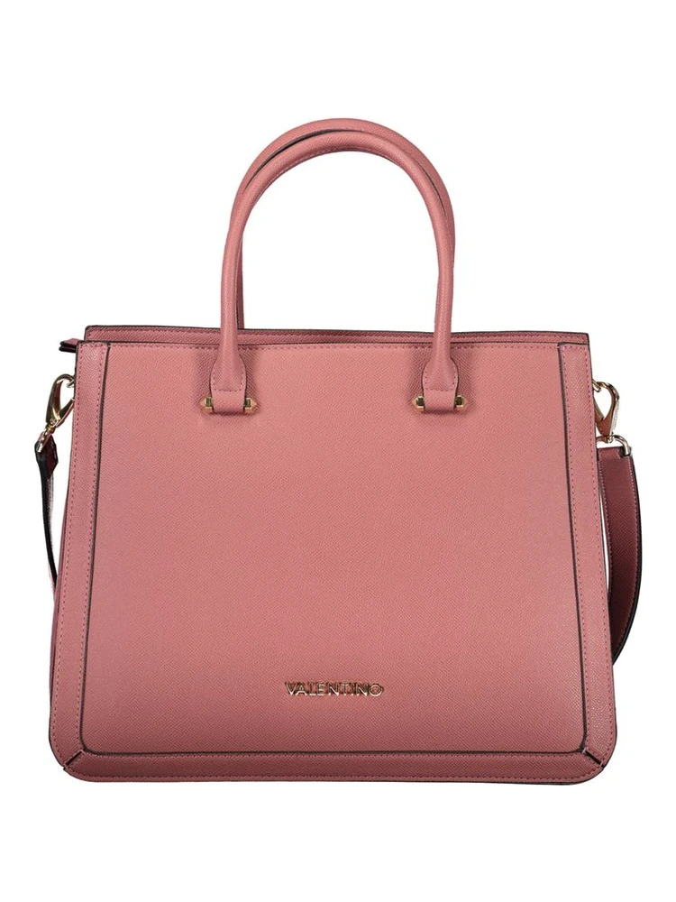 Pink Polyethylene Handbag