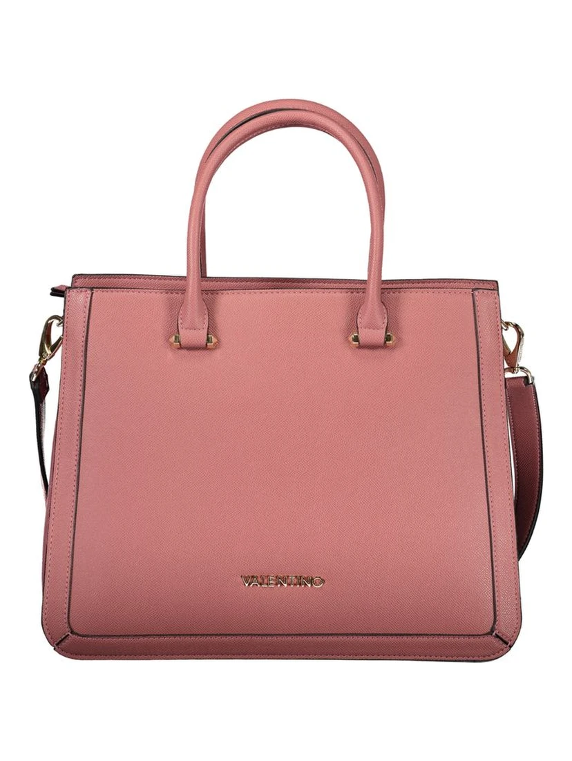 Pink Polyethylene Handbag