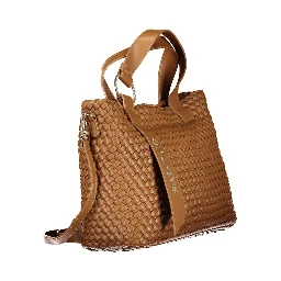 Marrone Poliuretano Female Handbag