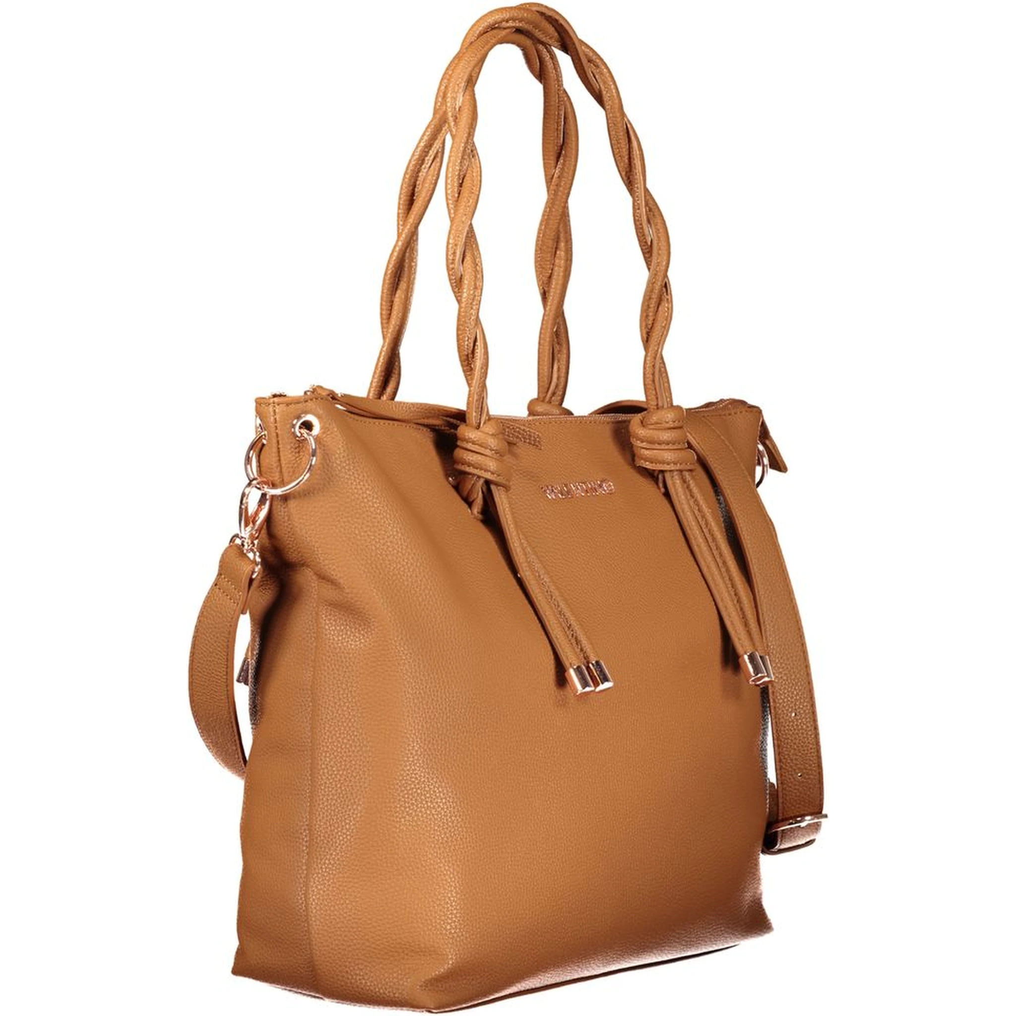 Brown Polyethylene Handbag