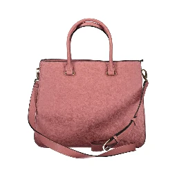 Pink Polyethylene Handbag