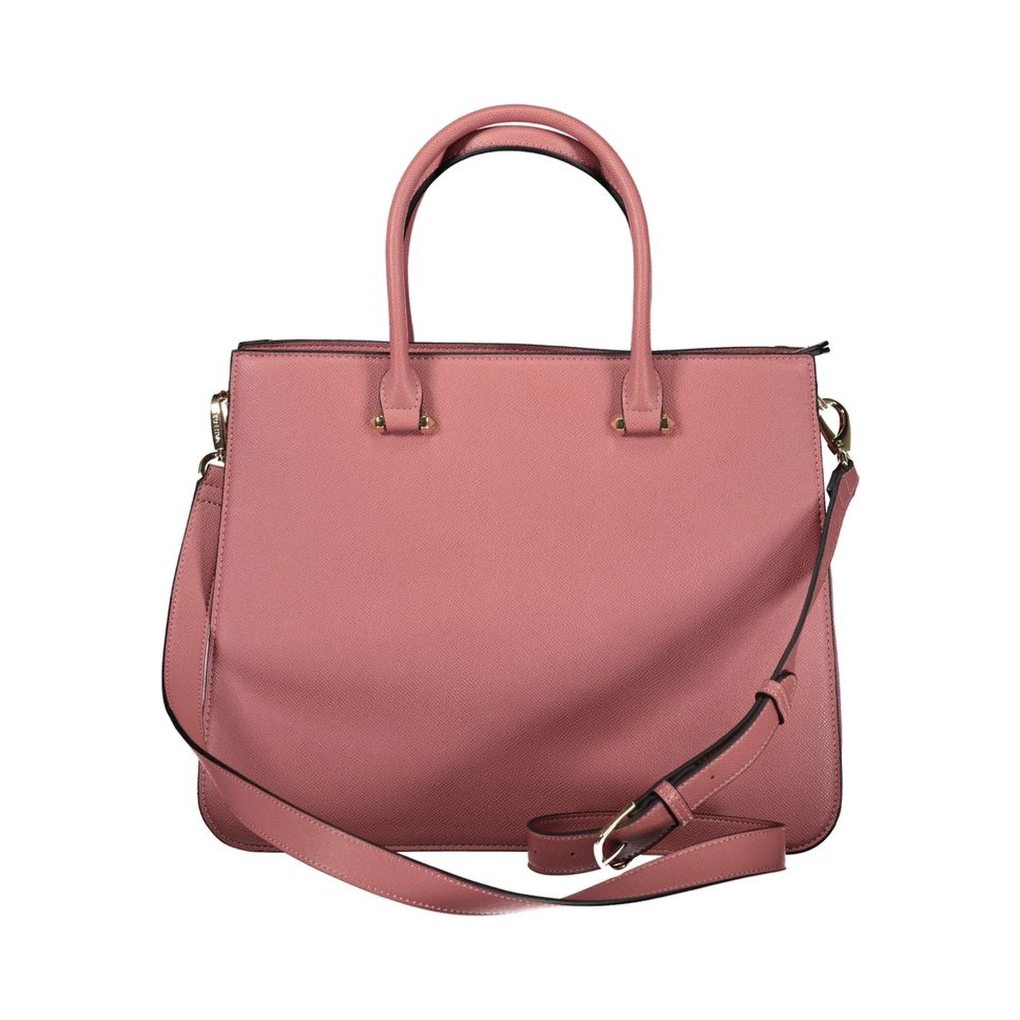 Pink Polyethylene Handbag