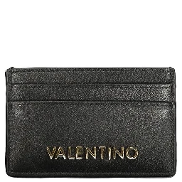 Black Polyurethane Women Wallet